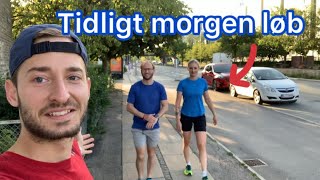 Tidligt morgen løb med Kirstine og Martin 🏃🏻‍♂️