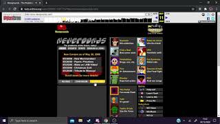 ARCHIVE - How Newgrounds looked in the year 2000