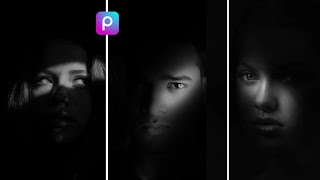 Dark Shadow Portrait Photo Editing PicsArt || Black photo editing in PicsArt - Artistrajk