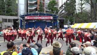 実践女子大学YOSAKOIソーラン部WING／池袋駅西口公園会場／第17回東京よさこい2016（本祭）