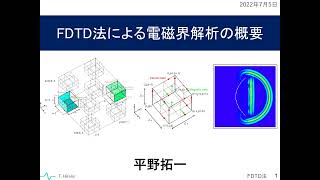 FDTD法による電磁界解析の概要