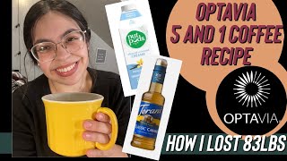 COFFE HACK // OPTAVIA 5 AND 1 COFFEE // HOW I LOST 83 POUNDS