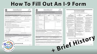 How To Fill Out An I-9 Form & Brief History In 4 Minutes