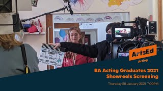 BA Acting Graduates 2021 - Showreels Screening