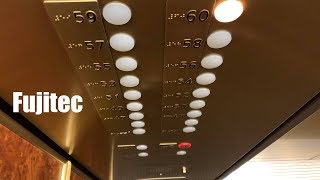 Fast Fujitec Traction Elevators @ Comerica Bank Tower - Dallas, TX