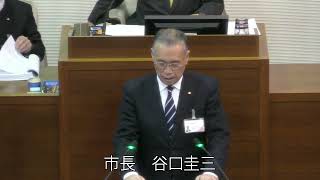 追加議案の上程②　採決 津山市議会令和3年12月定例会（12月21日）