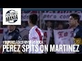 Pablo Pérez Spits on Gonzalo Martinez! River Vs. Boca - Copa Libertadores 2015