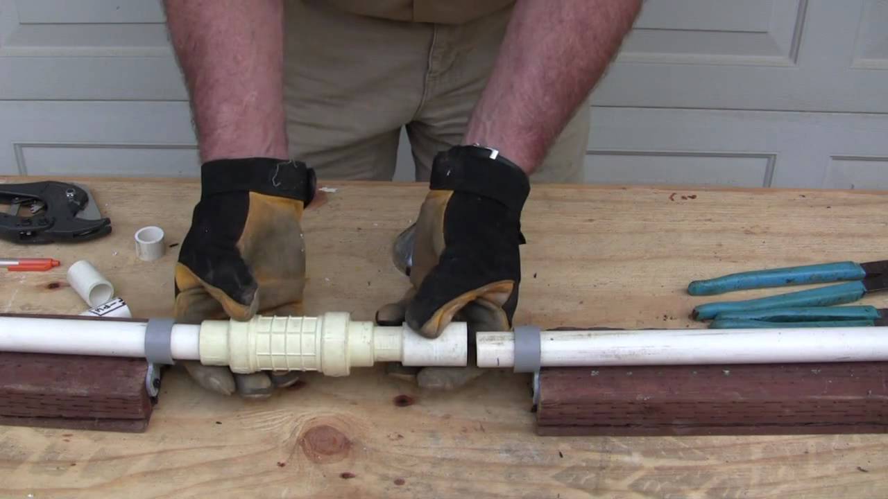 Repair Pvc Pipe With Compression Coupling At Troy Musselman Blog