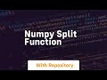 numpy split function