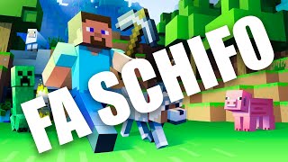 MINECRAFT FA SCHIFO: 4 MOTIVI