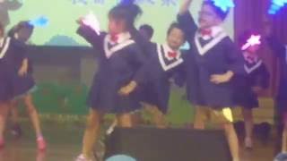 寶貝兒子的幼稚園畢業典禮表演(薪火相傳)