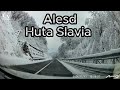 Alesd - Huta Slavia 23.11.2024 Drive with me! Dash Cam Tours.