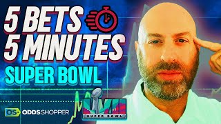 5 Best Super Bowl Bets in 5 Minutes | Eagles vs Chiefs NFL Picks & Predictions