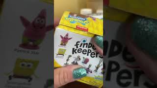 Spongebob Squarepants Finders Keepers Chocolate Surprise Egg #candy #shorts #spongebob