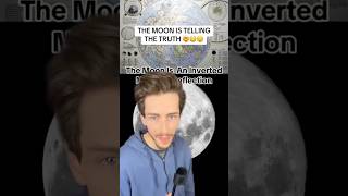 The moon is an inverted map of earth ! #flatearth #moon
