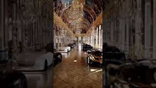 Supercars in Versailles on Paris France Official.