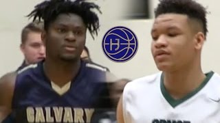 Soloman Uyaelunmo & Kevin Knox Face Off in State Championship Game! Calvary vs Tampa Catholic