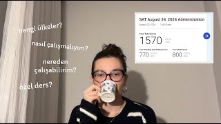 SAT'den Nasıl 1570 Aldım? | SAT Sınavı Hakkında, Nasıl Çalıştım, Keşkelerim ve İyikilerim