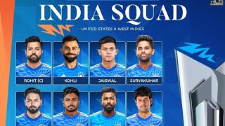 India’s T20 World Cup Squad 2024: Kohli, Samson in 15-member squad; Chahal returns