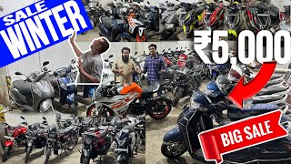 🔥₹5,000🔥bikes for sale in mumbai🤯 second hand scooty showroom in mumbai | cheapest second hand bike