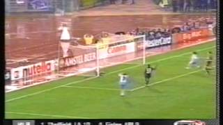 2000 April 18 Lazio Italy 1 Valencia Spain 0 Champions League