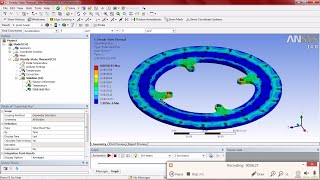 ANSYS WORKBENCH #THERMAL ANALYSIS #DISC PLATE ANALYSIS