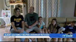 Albert Lea family helping Ukrainian refugees