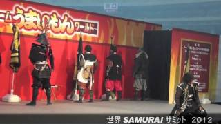 世界SAMURAIサミット　2012.02.05　武将隊型録　グレート家康公「葵」武将隊