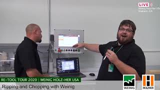 Ripping and Cutting Boards with Weinig Equipment (Live Aug 28, 2020)