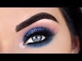 Dominique Cosmetics Rustic Glam Eyeshadow Palette | Blue Smokey Eye Makeup Tutorial