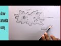 How TO Draw amoeba step by step/amoeba ka chitra/amoeba drawing