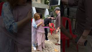 Aditya Pancholi with Wife Zarina Wahab At Urvashi Dholakia’ Son Store