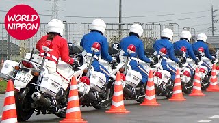 白バイの超美しいスラローム！ @全国白バイ安全運転競技大会 特練員 POLICE MOTORCYCLE OF JAPAN