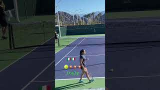 Tennis Stars Elisabetta Cocciaretto & Martina Trevisan #❤️ #wta #tennis #barbie #jackharlow #skills