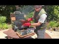 how to smoke a brisket on a pit boss portable tabletop pellet grill