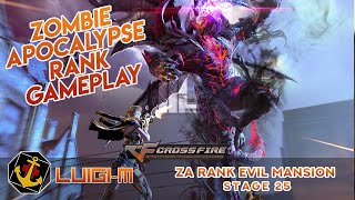 CF | EVIL MANSION  ELITE ZA | STAGE 25 | CROSSFIRE PHILIPPINES