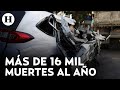 México ocupa el segundo lugar en el mundo por accidentes de tránsito, según la OMS