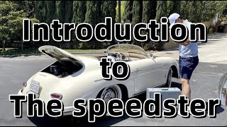 How to Use /Drive Porsche Speedster  Vintage 1957