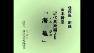 怪談風朗読　岡本綺堂・近代異妖編より「海亀(うみがめ)」