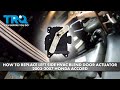 How to Replace Left Side HVAC Blend Door Actuator 2003-2007 Honda Accord