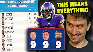 Crazy Ending to decide a Playoff Spot in our Trivia Tournament Ep. 5