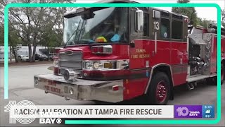 Critics accuse city of Tampa of not being vocal about racist acts alleged by firefighter