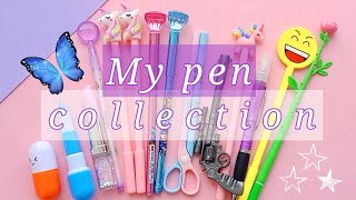 My Cute pen collection / Tonni art and craft / Unicorn pen / lipstick pen / emoji pen / diamond pen