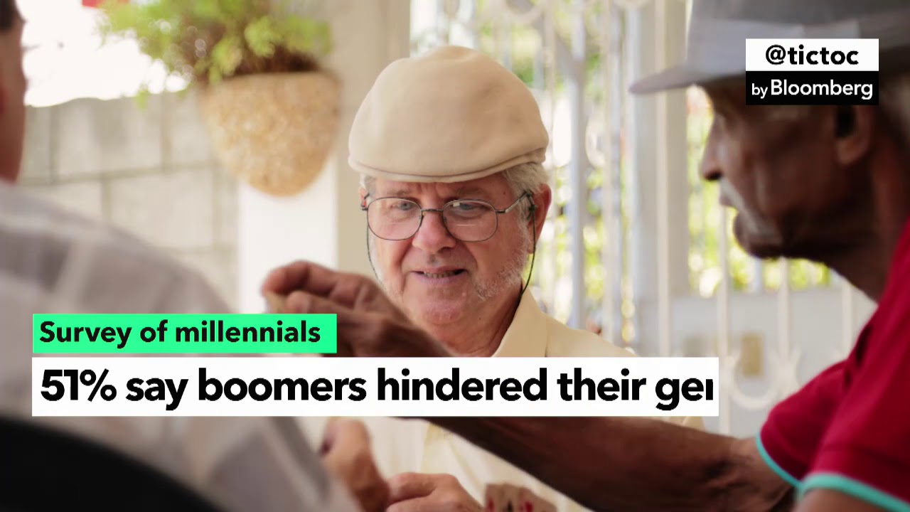 Most Millennials Blame Boomers For Worse Generation - YouTube