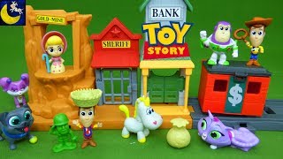 Toy Story 3 Toys Mini Playset Surprise Blind Bags Woody and Buzz Andy's Room Adventure Bo Peep Toys