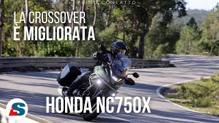 Honda NC750X my 2025, ecco come cambia!