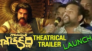 Sai Madhav Sensational Comments on Gautamiputra Satakarni Movie || Theatrical Trailer Launch