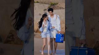 #zhaolusi and #dylanwang shooting in Sanya #shorts #cdrama #kdrama #foryou