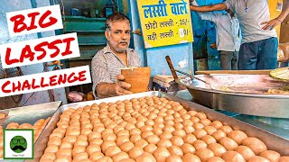 Big Lassi Challenge, Dum Aloo \u0026 More in Allahabad with Veggiepaaji | Prayagraj EP 02