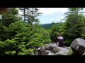 麦草峠から縞枯山～雨池コース